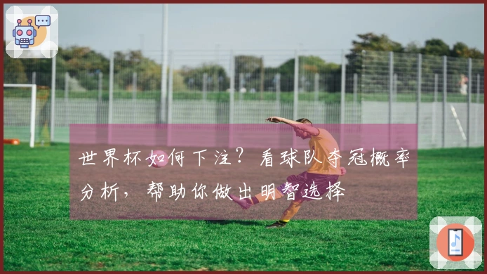 世界杯如何下注？看球队夺冠概率分析，帮助你做出明智选择